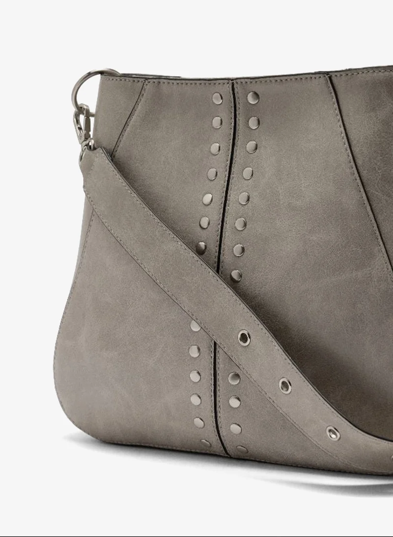 بارفوا حقيبة كتف مع ترصيع