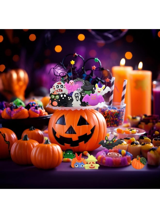 Ibecare Mochi Squishy Toys | Party favors for kids! birthday giveaways or return gifts for Birthday party kids | mini toys | goodie bags pinatas stocking fillers (24 Pcs Halloween Mochi Squishy) - Image 2