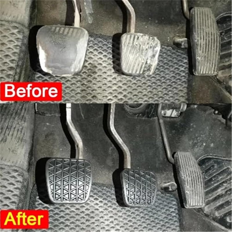 QASULER Car Brake Rubber Cover Pedal Pad - Image 3