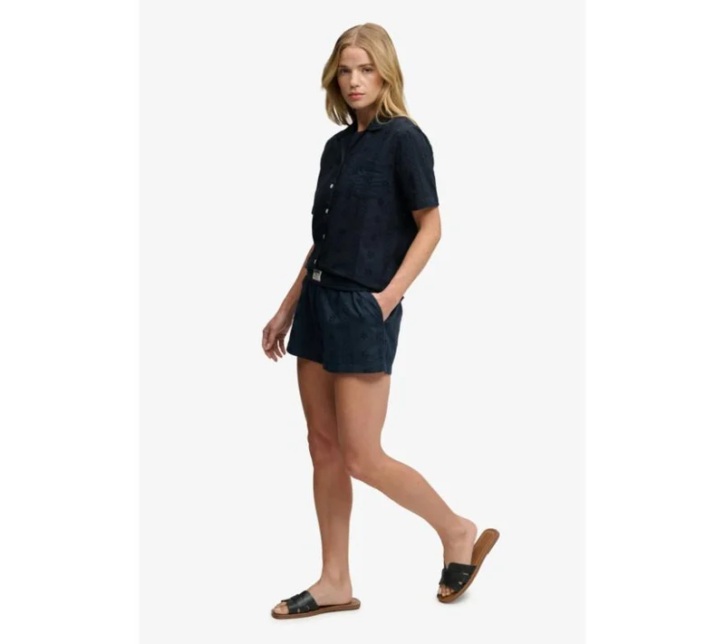 سوبر دراي Cotton Broderie Beach Shorts