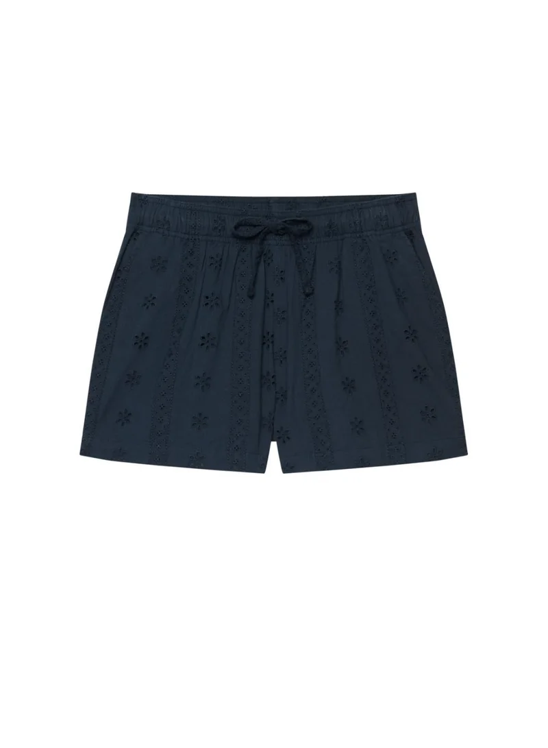 سوبر دراي Cotton Broderie Beach Shorts