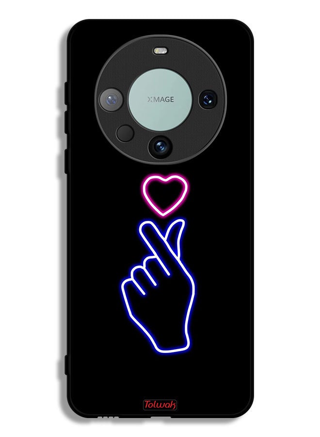 Tolwak Huawei Mate 60 Pro Protective Case Cover Snap Heart Art - Image 1