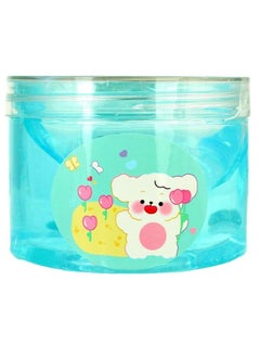 Bubble Transparent Glitter Slime for Kids Blue  - Image 3