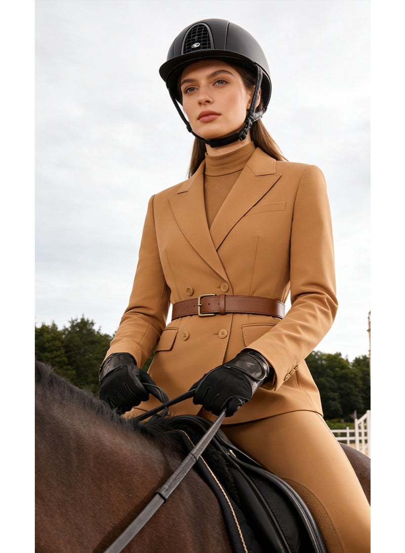 GO LOVE JOY Professional Equestrian Gloves – Made of goatskin, wear-resistant and breathable, delivering authentic tactile feel. Suitable for horse riding, mountaineering and hiking. - Image 5