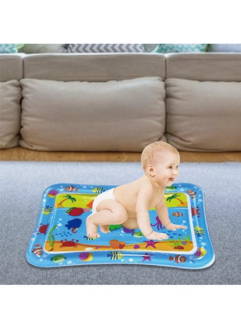 ULHYC Infant Water Play Mat Safe And Harmless Inflatable Activity Center Spray Water Pad Promoting Baby Motor And Sensory Development - Image 3