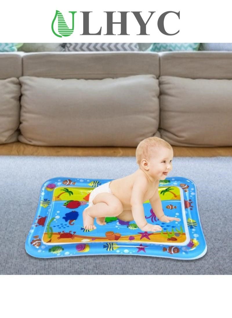 ULHYC Infant Water Play Mat Safe And Harmless Inflatable Activity Center Spray Water Pad Promoting Baby Motor And Sensory Development  - Image 3