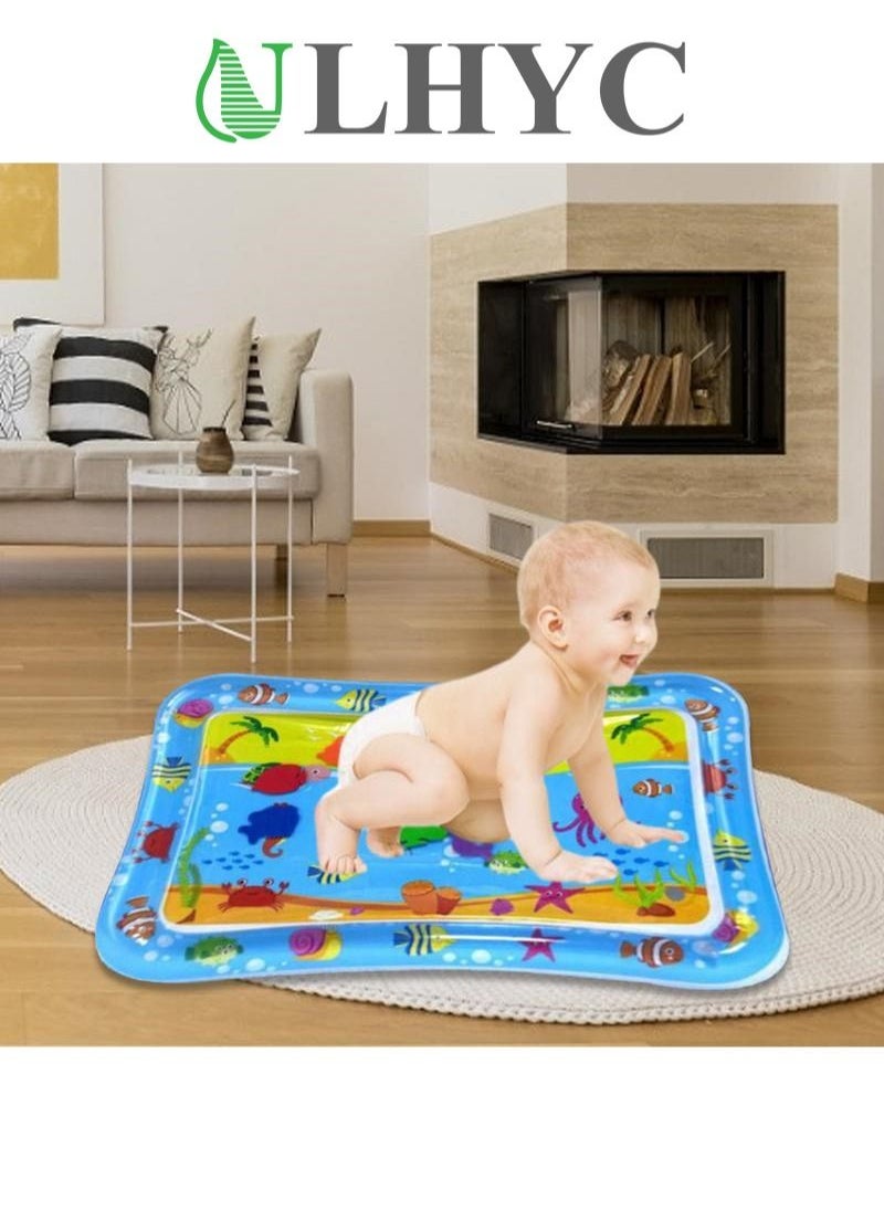 ULHYC Infant Water Play Mat Safe And Harmless Inflatable Activity Center Spray Water Pad Promoting Baby Motor And Sensory Development  - Image 4