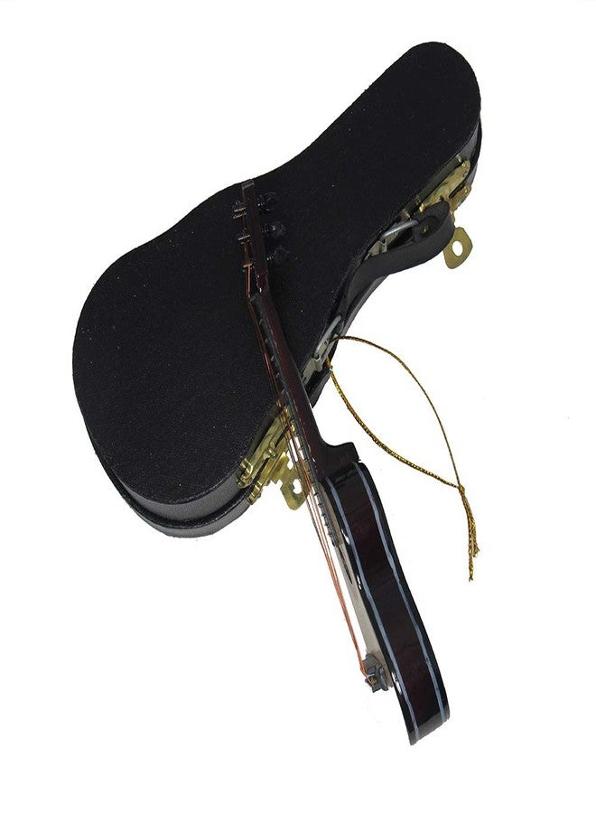 Kurt S. Adler Kurt Adler J4544 5.52" Wood Pearlized Guitar Ornament - Image 4
