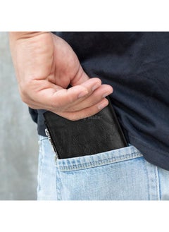 SPIFFY Spiffy Faux Leather Black Stylish Wallet For Men And Women | Wallet Men | Rfid Wallet | Wallet For Women | Unisex Wallet  - Image 4