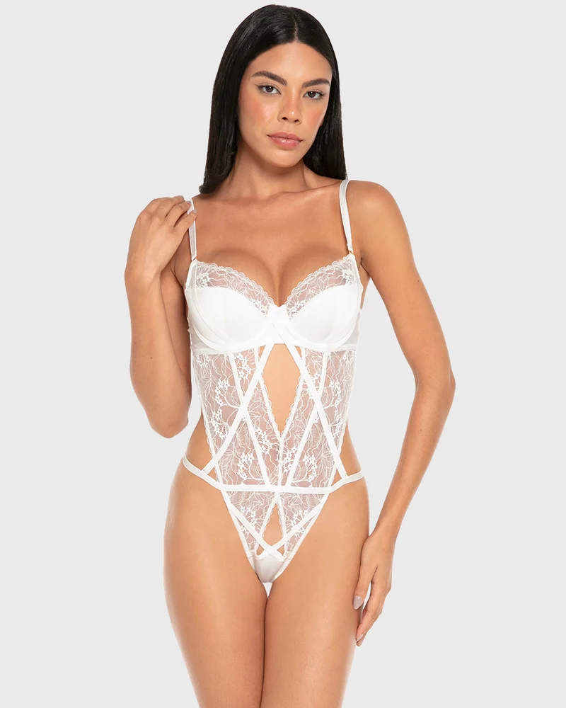 ايسلا اند ايفي Isla & Evie Chiffon Wired Bodysuit