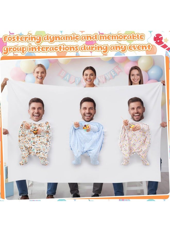 Mindsoft Baby Shower Games Party Favors Feed Me Baby Shower Games Gift for Funny Bridal Party Activities for Gender Reveal Supplies Boy Girl Banner Backdrop Background Decoration Photo Props - Image 5