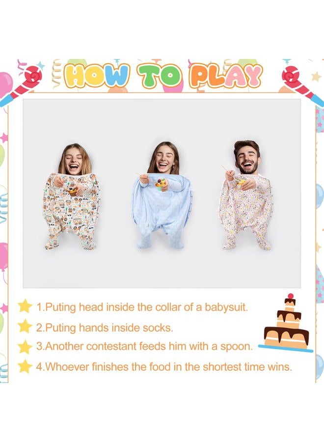 Mindsoft Baby Shower Games Party Favors Feed Me Baby Shower Games Gift for Funny Bridal Party Activities for Gender Reveal Supplies Boy Girl Banner Backdrop Background Decoration Photo Props - Image 4