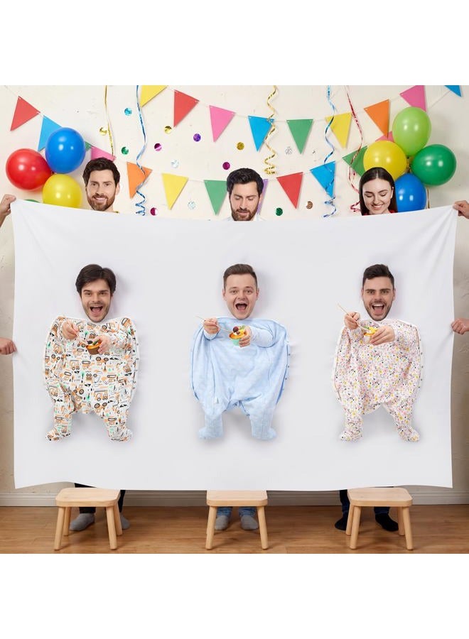 Mindsoft Baby Shower Games Party Favors Feed Me Baby Shower Games Gift for Funny Bridal Party Activities for Gender Reveal Supplies Boy Girl Banner Backdrop Background Decoration Photo Props - Image 2