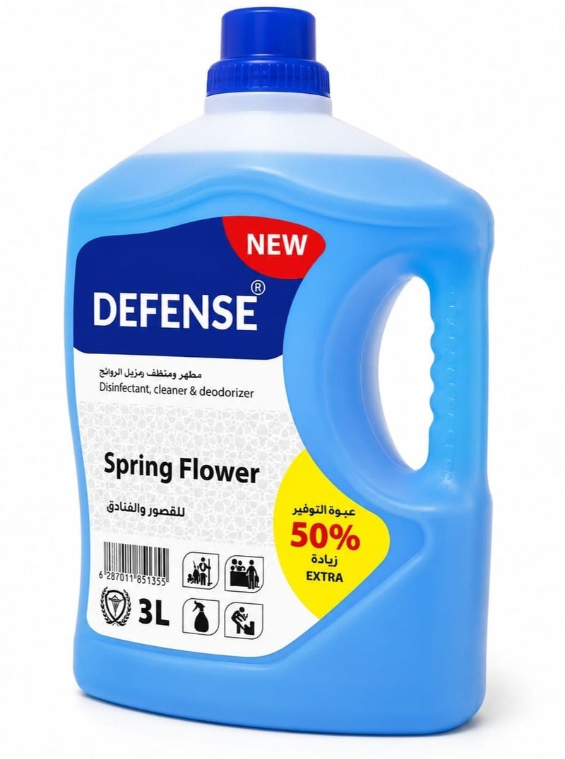 Defense Disinfectant and Deodorizer Cleaner 3L - Image 2
