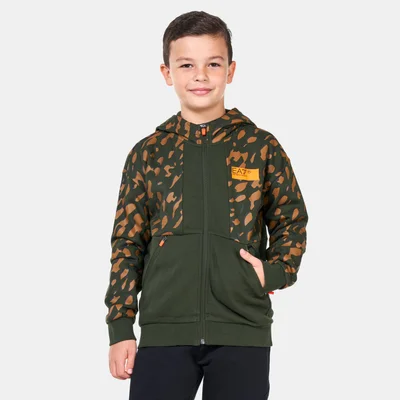 EA7 Emporio Armani Kids' Graphic Series Full-Zip Hoodie (Older Kids)