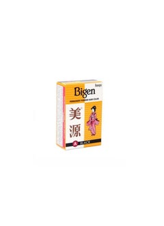 Hoyu Bigen permanent powder hair color black 