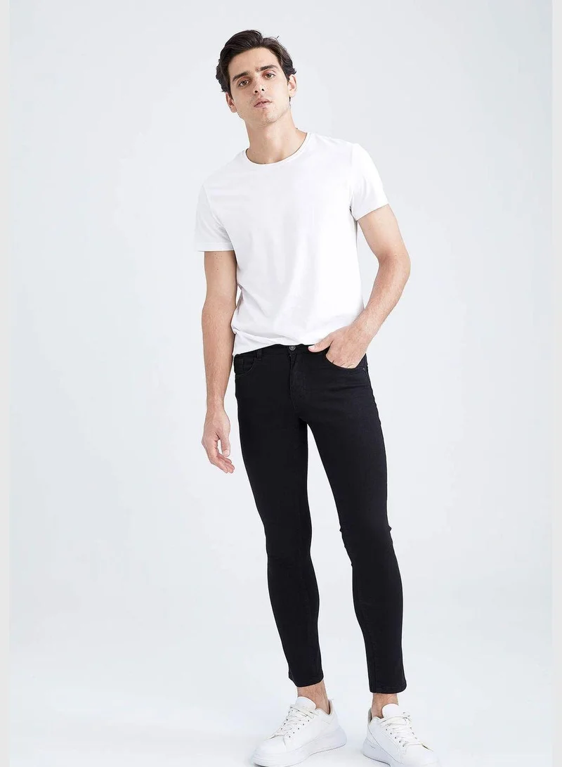 DeFacto Man Skinny Fit Denim Denim Trousers