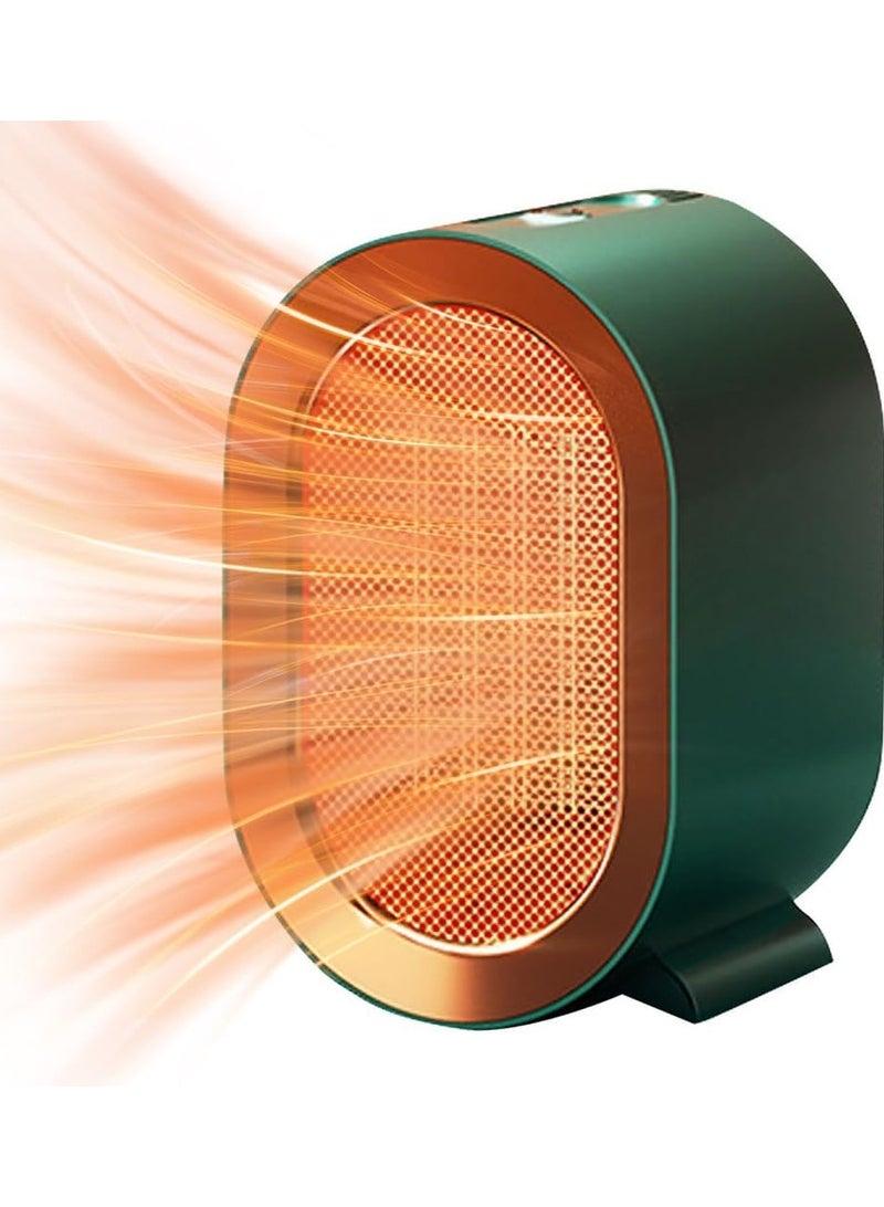 DubaiGallery 1200W Ceramic Heater, Portable Electric Heater Fan Heaters for Home, Low Energy Fan Heater with 2 Heat Setting, Silent & Overheat Protection Electric Room Heater Bedroom Living Room Office - Image 1