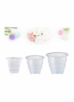 Generic Crystal Orchid Plant Pot with Breathable Design for Optimal Aeration and Drainage in Multiple Sizes  - Image 2