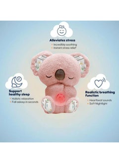 bbet Calming Relief Plush Toys | Breathing Cartoon Anxiety Relief Plush Toy Anxietys Relief Soothing Cartoon Stuffed Animal with Music Lights and Rhythmic Breathing Motion for Kids Sleeping  - Image 3