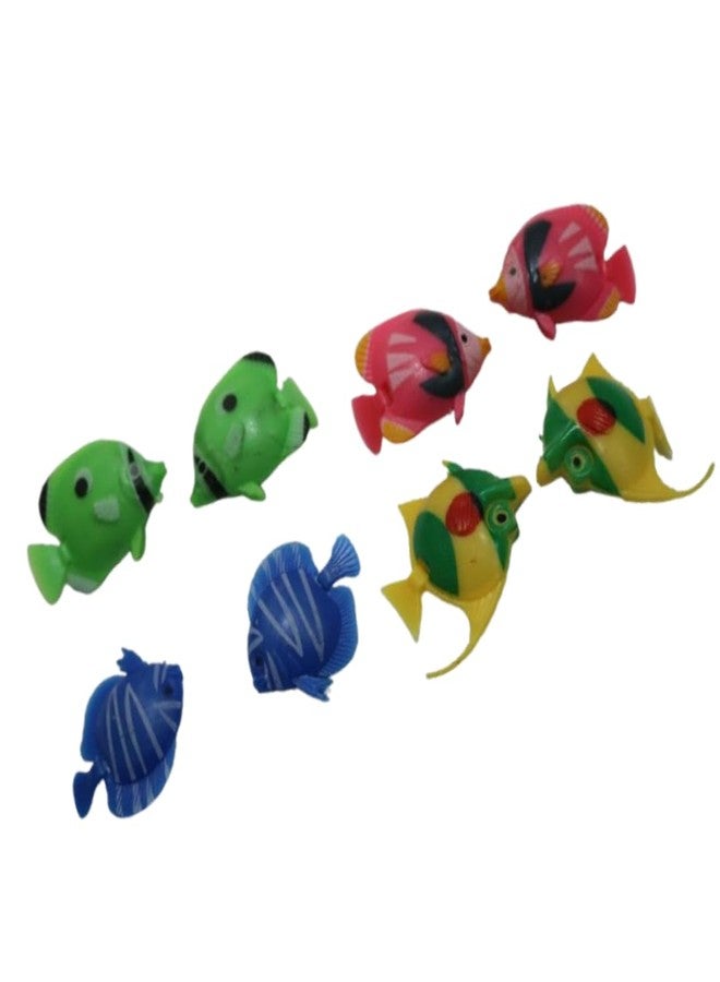WOWTAG Floating Fake Fishes - Pack of 5, Floating Toys for Aquarium, Multi Color, Random Pick, Fish Toy - Image 1