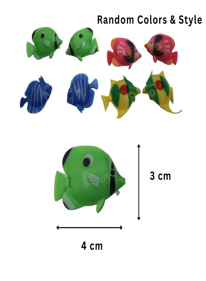 WOWTAG Floating Fake Fishes - Pack of 5, Floating Toys for Aquarium, Multi Color, Random Pick, Fish Toy - Image 2