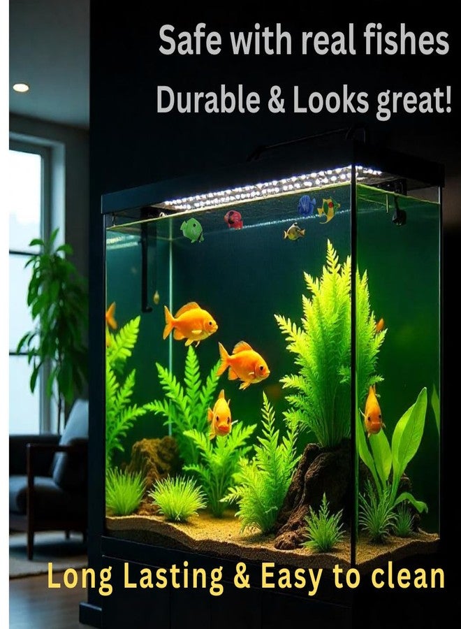 WOWTAG Floating Fake Fishes - Pack of 5, Floating Toys for Aquarium, Multi Color, Random Pick, Fish Toy - Image 3