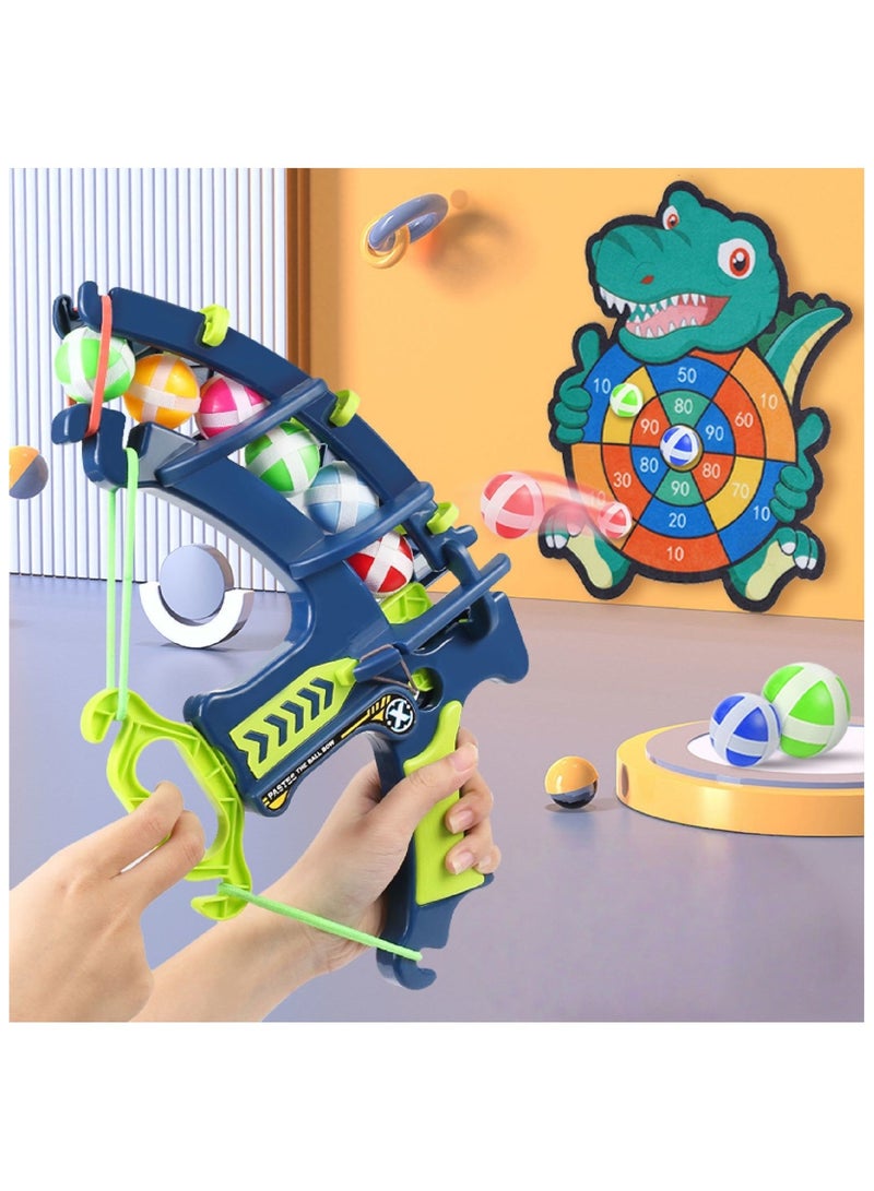 ألعاب التصويب للأطفال، ألعاب إطلاق آمنة، قوس وسهم ديناصور مع 24 كرة لاصقة للأطفال من 4 إلى 10 سنوات فما فوق، مجموعة هدايا للأولاد والبنات. - Image 1