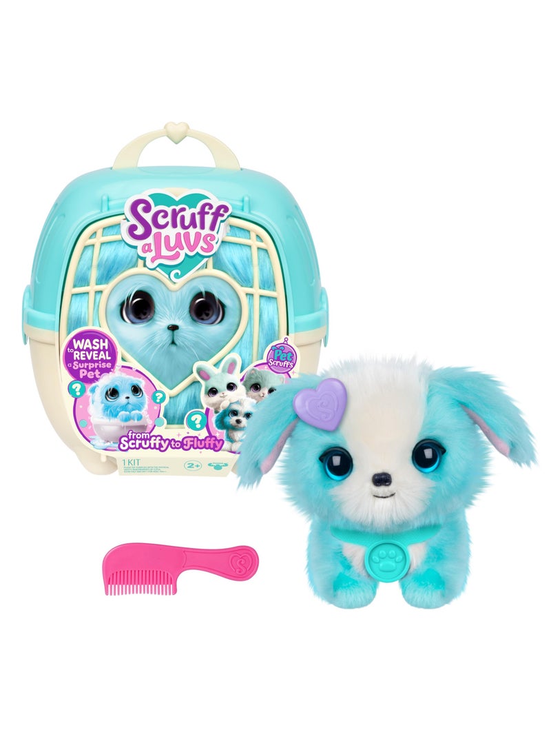 Scruff a luvs ScruffaLuvs Pet Scruffs - Blue Single Pack - Image 1