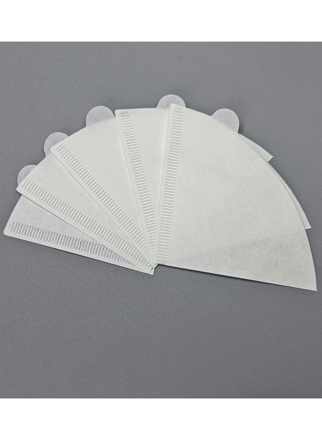 100 Pieces Coffee PaperPortable Coffee Filter Paper With Ears V60 - Image 3
