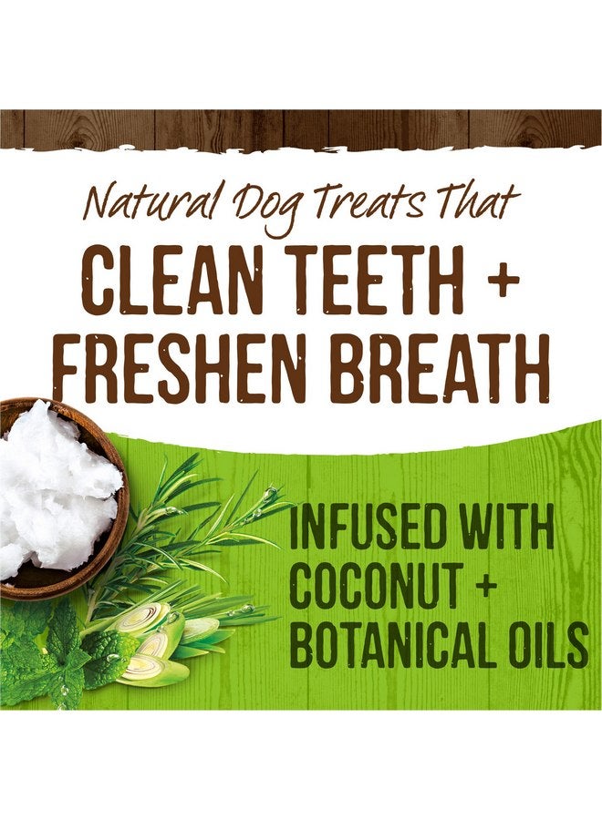 Merrick Fresh Kisses Natural Dental Chews Infused With Coconut And Botanical Oils For Large Dogs Over 50 Lbs - 7 ct. Bag - Image 2