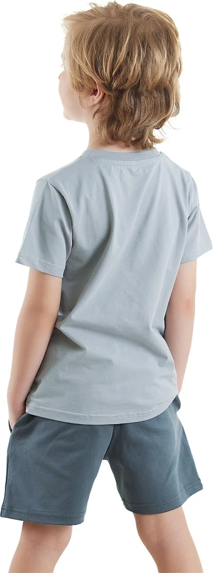 Denokids Ahoy Cat Boy T-Shirt Shorts Set