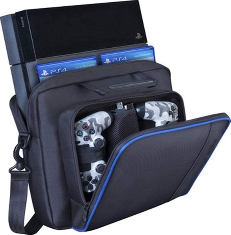 DS-Space Carrying Case for PS4, New Travel Storage Carry Case, PlayStation Protective Shoulder Bag Handbag for PS4 PS4 Slim System Console and Accessories - Image 4