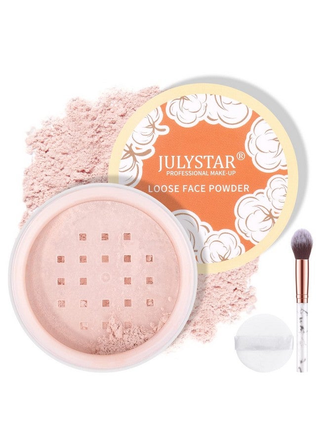 FREEORR Pink Setting Loose Face Powder, Oil Control Minimize Pore, Loose Baking Face Setting Powder Makeup, Soft Focus Make Up Setting Powder, Matte Flawless Finish,8G (02 Pink Complexion) - Image 1