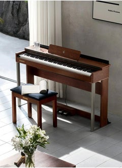 Donner Donner DDP-200 88 Key Weighted Digital Piano With Bench - Brown  - Image 3