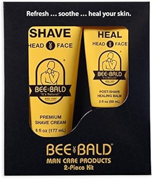 Bee Bald 2 Piece Daily Skin Care Regimen Kit - Image 1