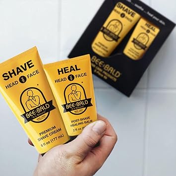 Bee Bald 2 Piece Daily Skin Care Regimen Kit - Image 2