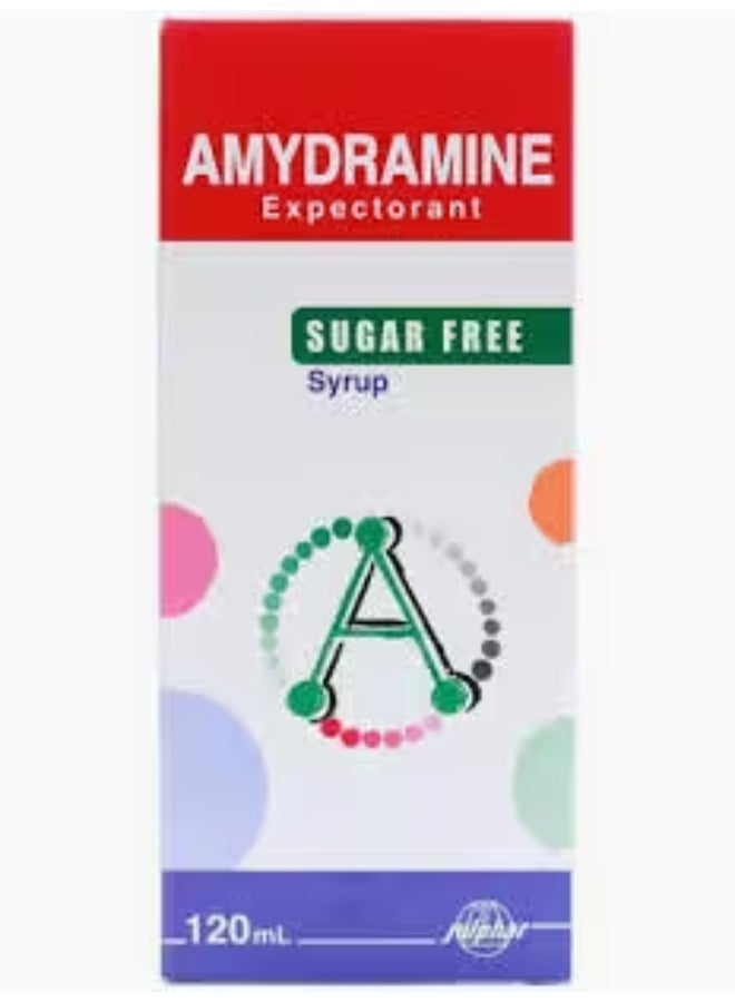 Amydramine Expectorant Syrup (Sugar Free) 120 ml