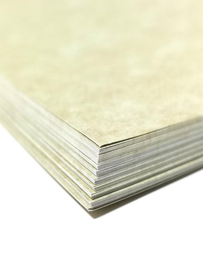 TEETOOKEA 60 Sheets Faux Parchment Paper, 8.5 x11" Certificate Paper, 100 GSM Resume Paper, Double-Sided Stationery Paper, Diplomas Paper for Printing & Writing (Ivory) - Image 5