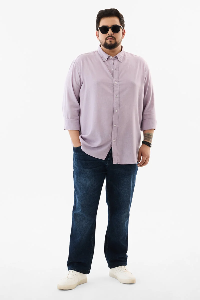 SNITCH Linen Blend Plus Size Shirt