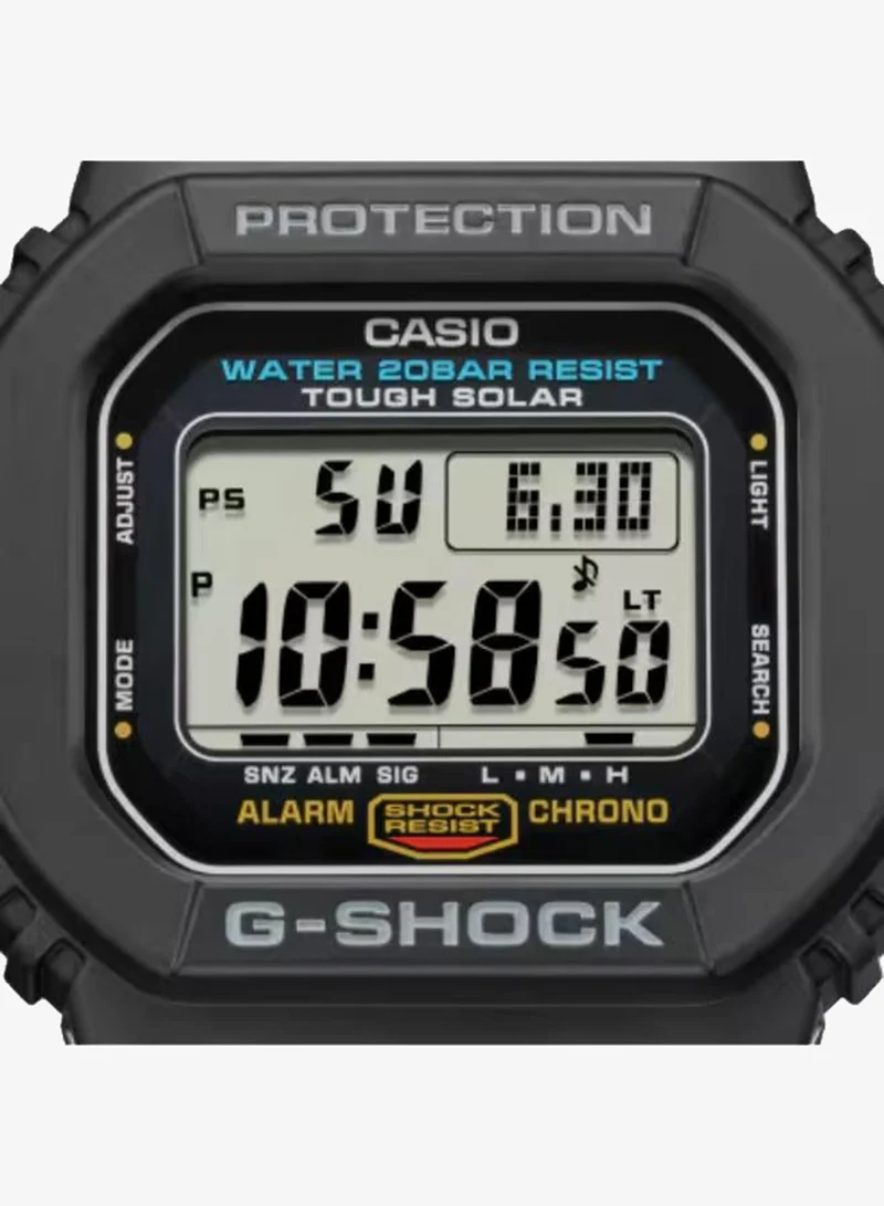 G-shock Men's Resin Digital Watch G-5600UE-1DR - 43.2 mm