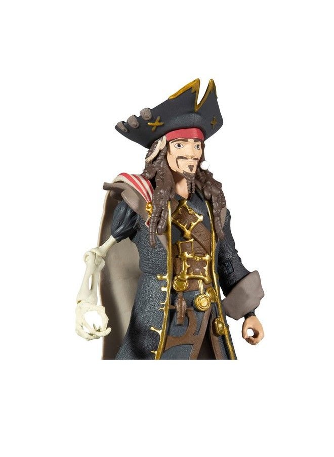 McFarlane Toys - Disney Mirrorverse Captain Jack Sparrow 7" Action Figure With Accessories - Image 1