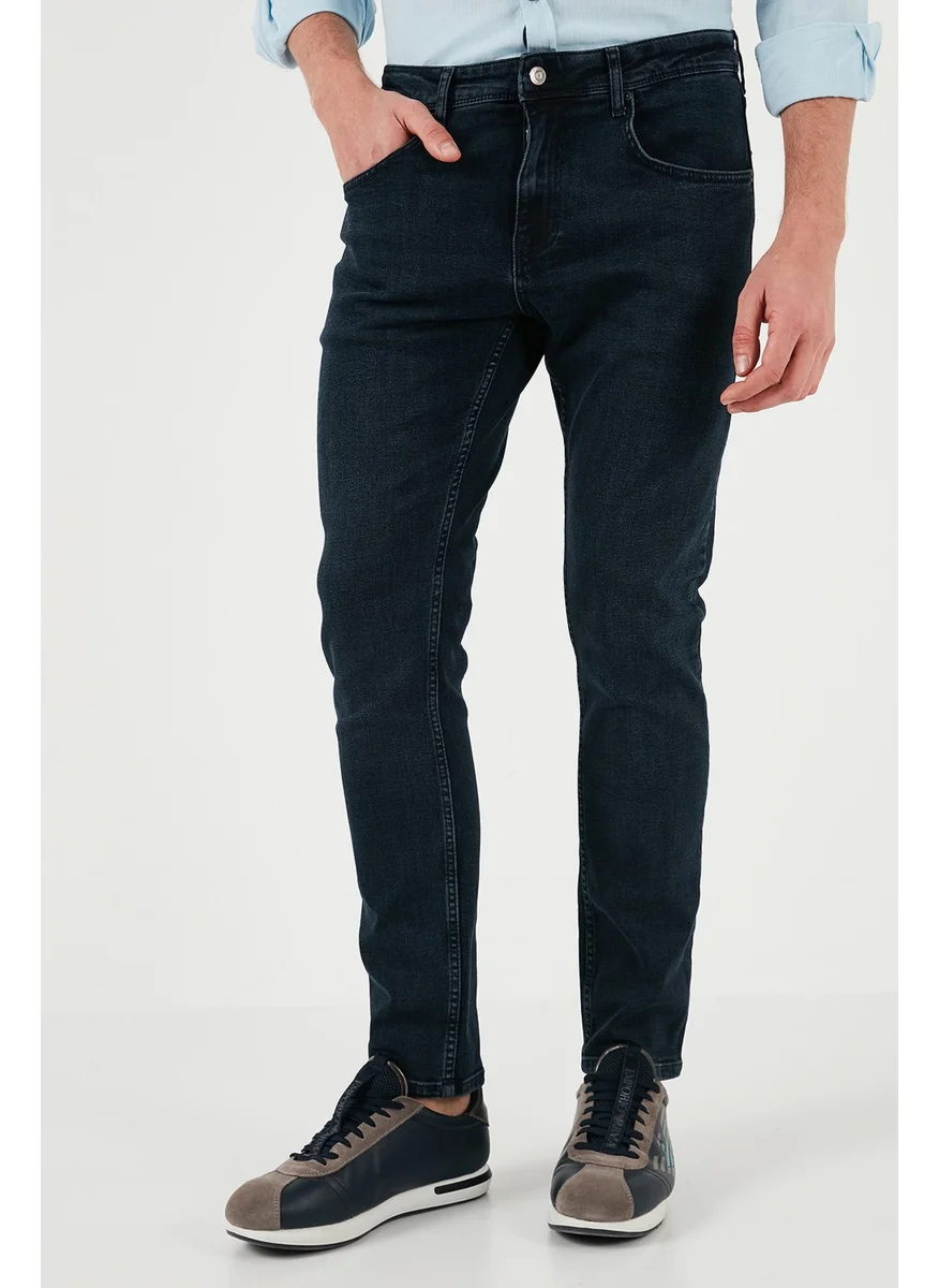Buratti Cotton Slim Fit High Waist Skinny Leg Jeans Men's Jeans 3300s80tokyo