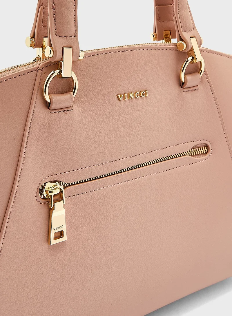 Vincci Top Handle Satchel