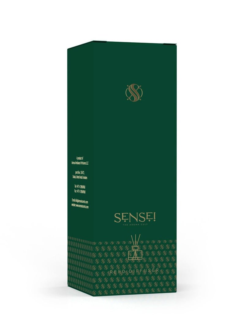 SENSEI - Atlantiqua Reed Diffusers for Home Fragrance, Reed Diffuser for Bathroom, Oil Diffuser Sticks, Reed Diffuser with Sticks, Reed Diffuser Oil Scented Sticks - Image 1