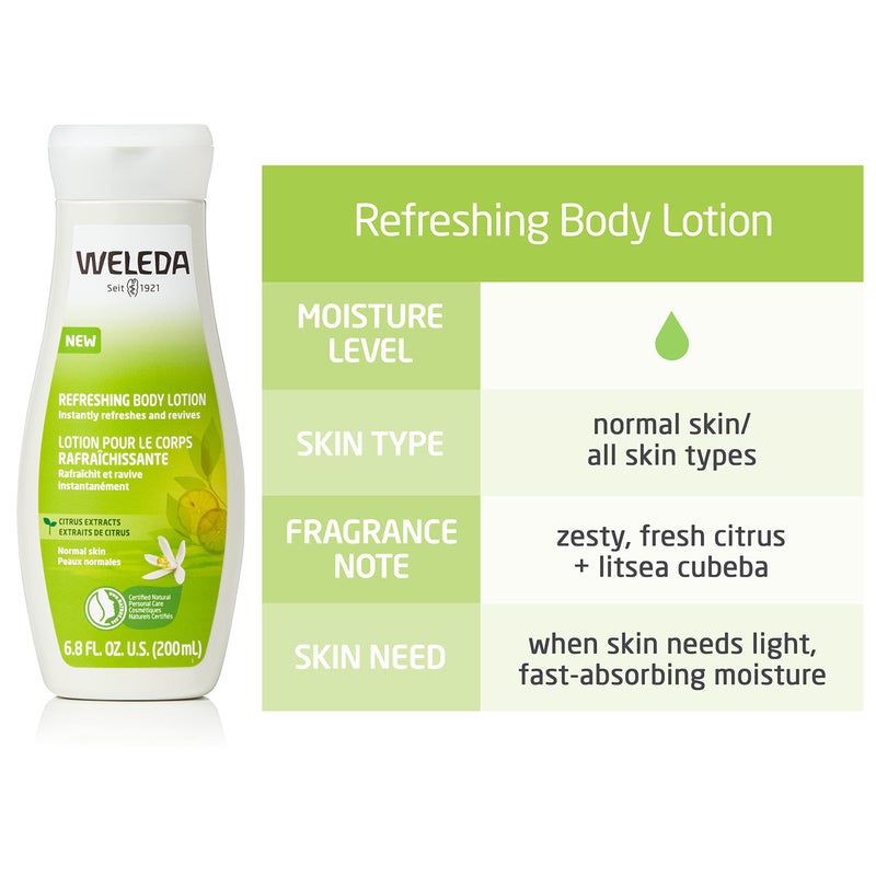 Weleda Citrus Hydrating Body Lotion - 6.8 Oz, 6.8 Ounces - Image 3