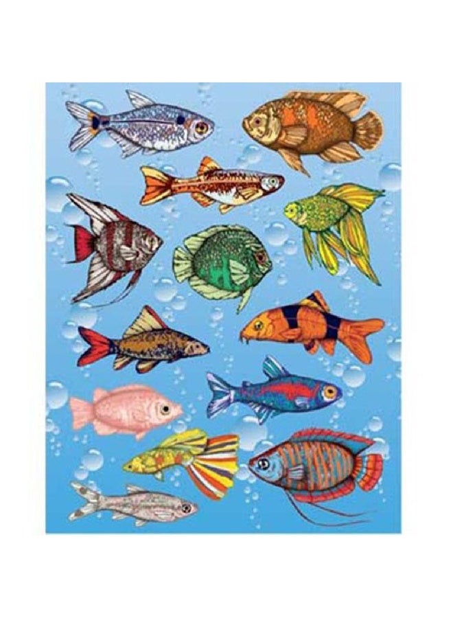 Stickers Fish 2 Sheets