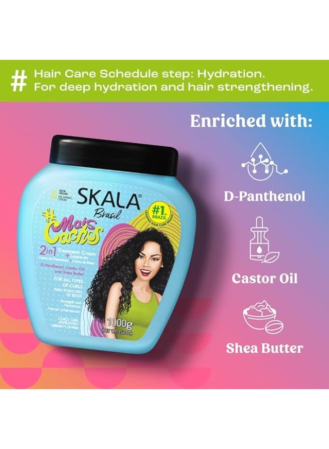 SKALA 2 in 1 Hair Treatment Conditioning for Perfect Curls 1000 g - Image 3