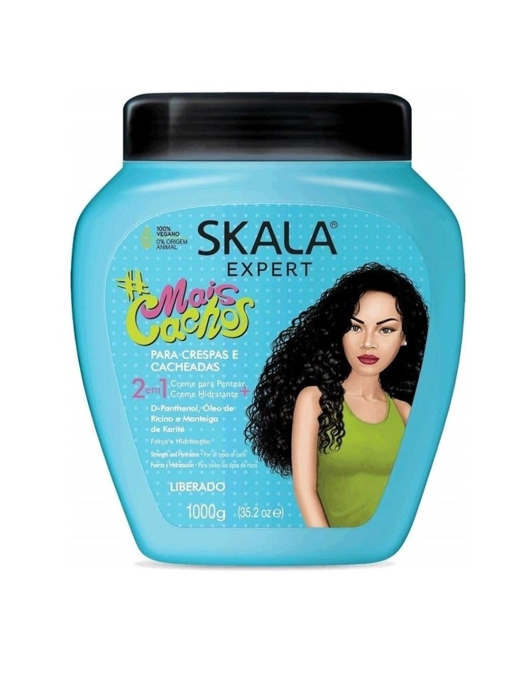 SKALA 2 in 1 Hair Treatment Conditioning for Perfect Curls 1000 g - Image 1