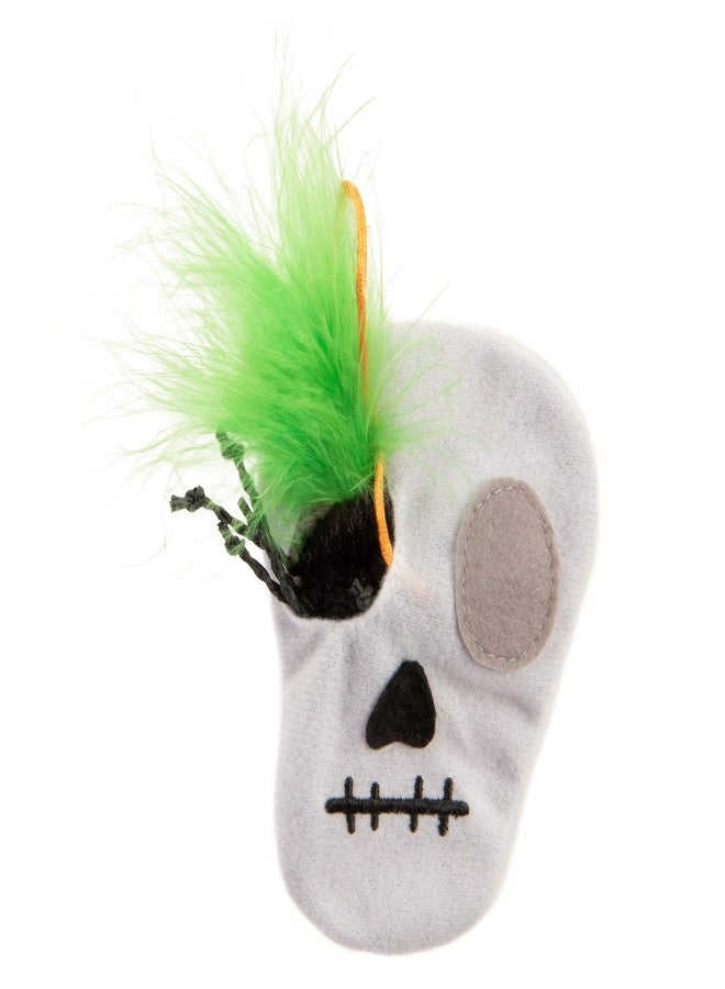 Petlinks Halloween Spider Stash Hide & Seek Plush Cat Toy - Black/White, One Size - Image 3